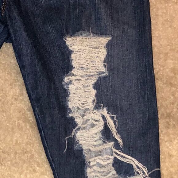 NEW Joes Jeggings - Size Medium - Bottom Zipper Ripped Jeans - Super Stretch - Picture 9 of 9